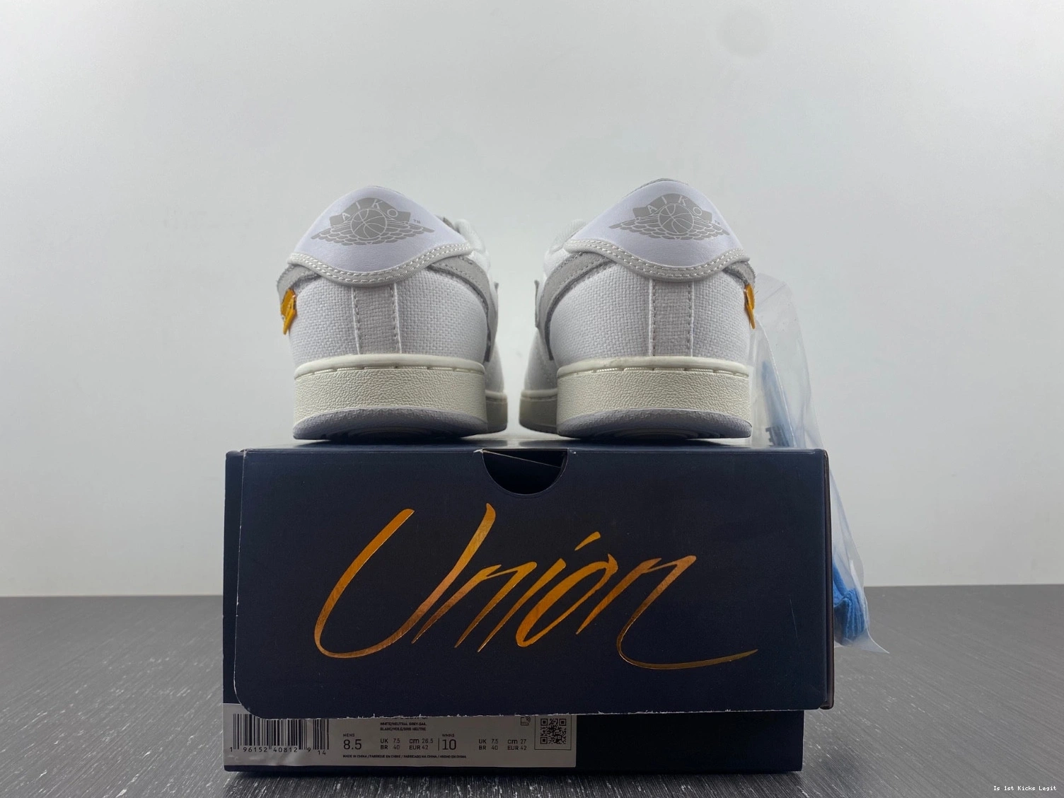 Canvas DO8912-101 1 AJKO Jordan  SP Low White Retro Union 0330